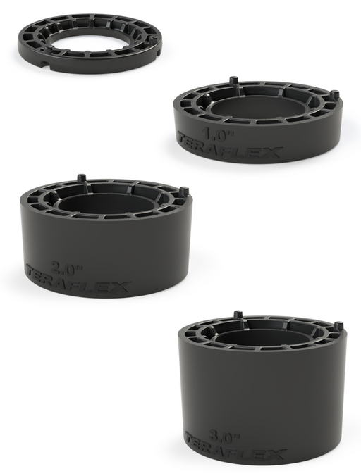 JL / JT: 1” Coil Spring Spacer – Front