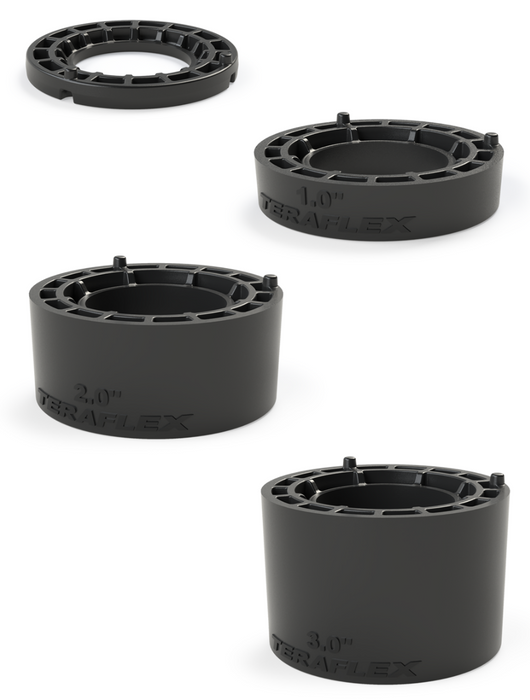 JL / JT: 1” Coil Spring Spacer – Front