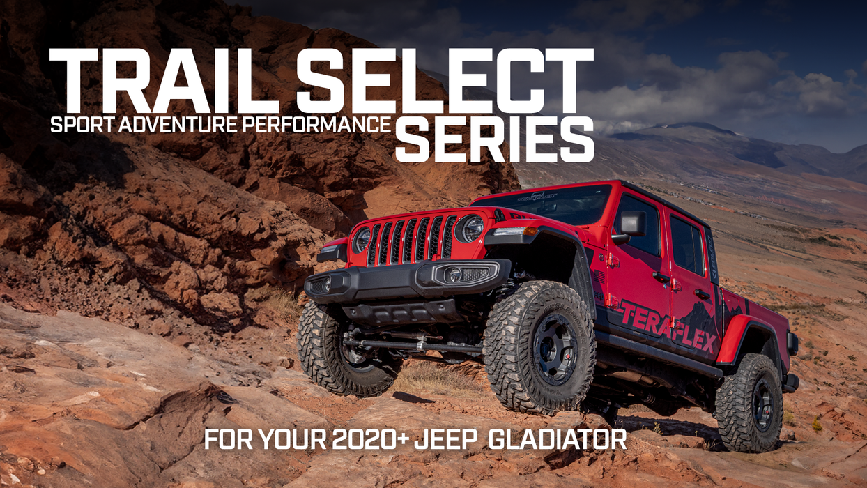 TeraFlex 2043000 3.5" Trail Select Performance Kit with Falcon 3.3 Shocks, Jeep Gladiator JT