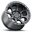 Raceline 961B Bolt Wheel - Satin Black