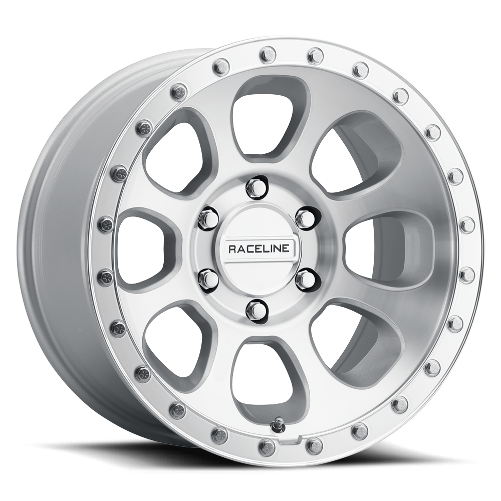 Raceline 961MC Bolt Wheel - Machined - Clear Coat