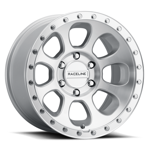 Raceline 961MC Bolt Wheel - Machined - Clear Coat