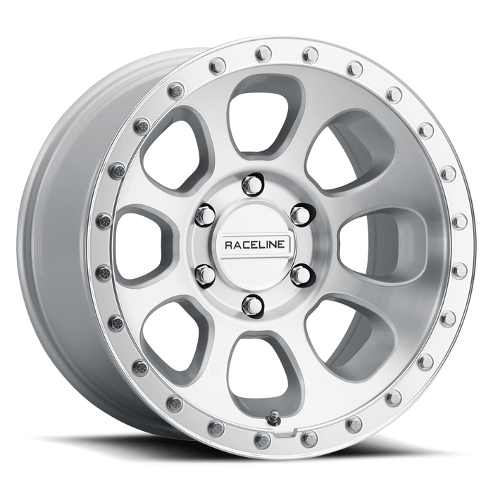 Raceline 961MC Bolt Wheel - Machined - Clear Coat