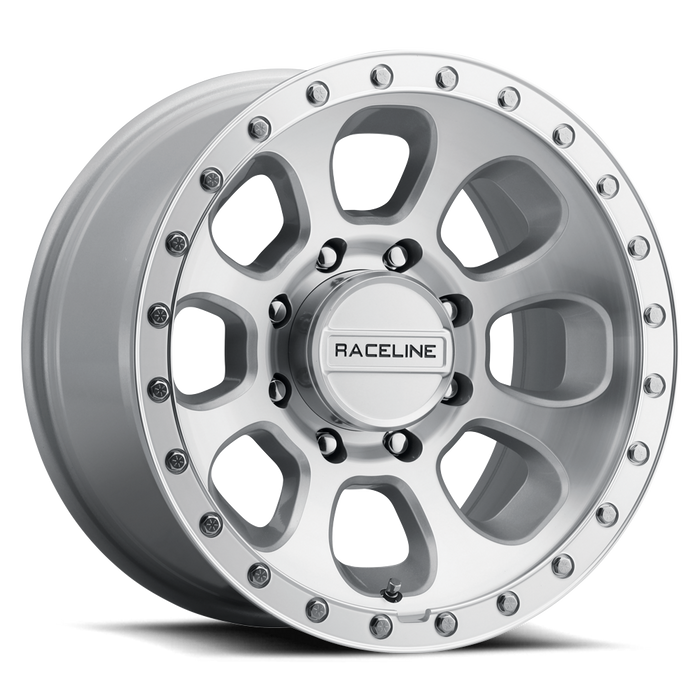 Raceline 961MC Bolt Wheel - Machined - Clear Coat