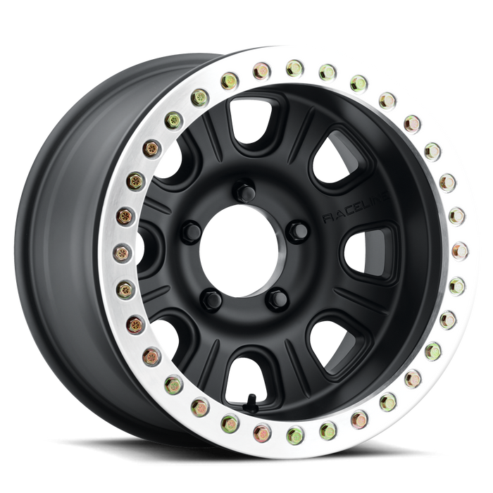 Raceline RT231 Monster Beadlock Wheel - Black