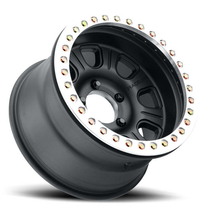 Raceline RT231 Monster Beadlock Wheel - Black