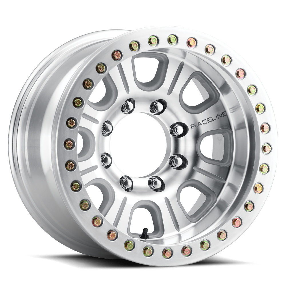 Raceline RT233 Monster Beadlock Wheel - Machined