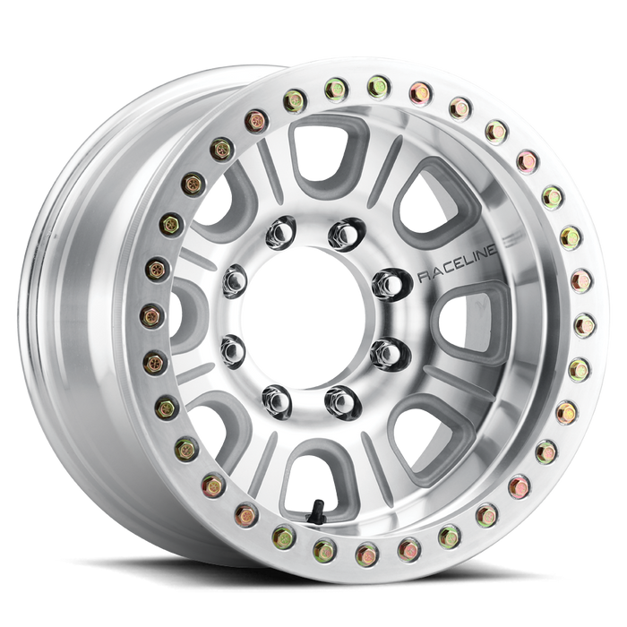 Raceline RT233 Monster Beadlock Wheel - Machined