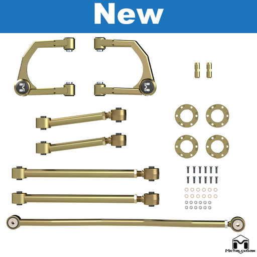 Bronco 6G 2.5" Game-Changer Suspension & Lift Kit, Durotrak A-Arms, No Shock Edition