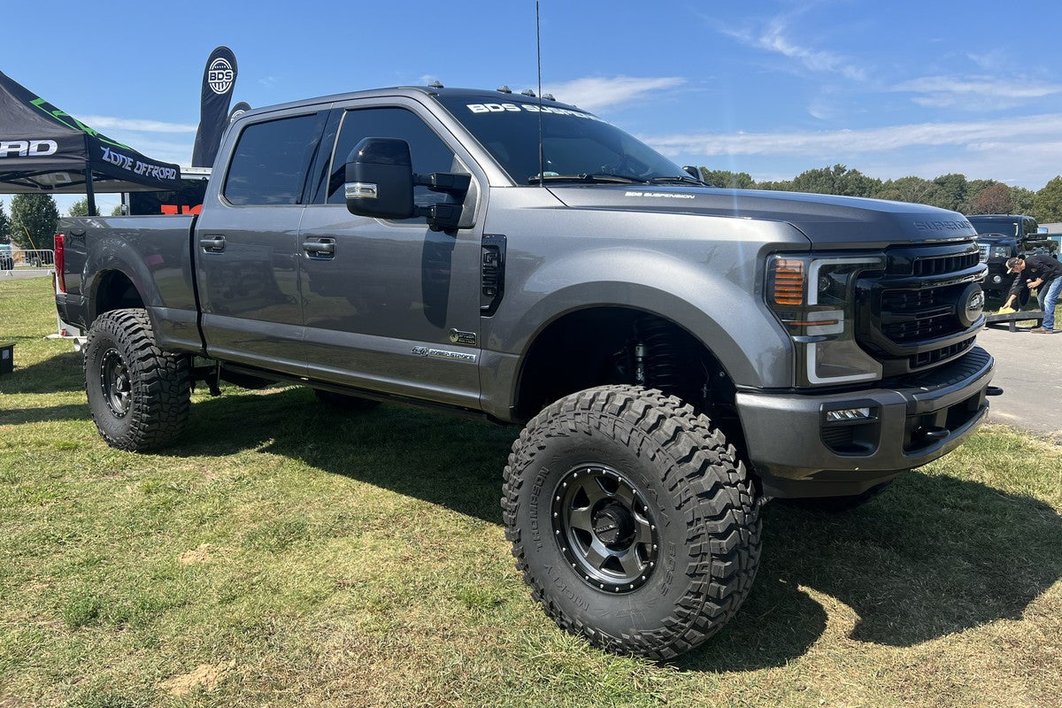 Gray Ford F-250 Super Duty