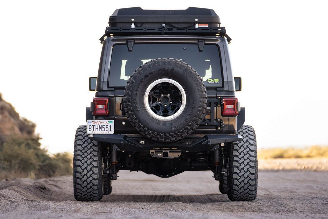 DV8 2018-2026 Wrangler JL – Spec Series Rear Bumper – RBJL-09