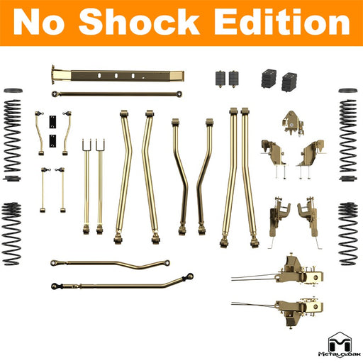 Jeep JL Wrangler 392 4.5" 4-Link, Bolt-On Long Arm Suspension & Lift Kit