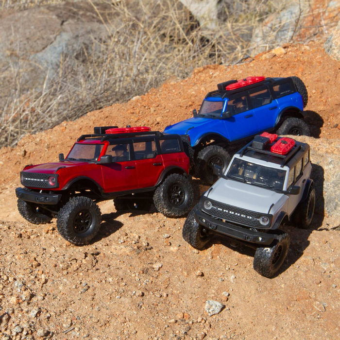 1/24 SCX24 2021 Ford Bronco Brushed RTR